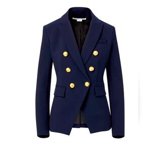 Veronica Beard Dickey Jacket Navy Blue size 8 brandnew with tags